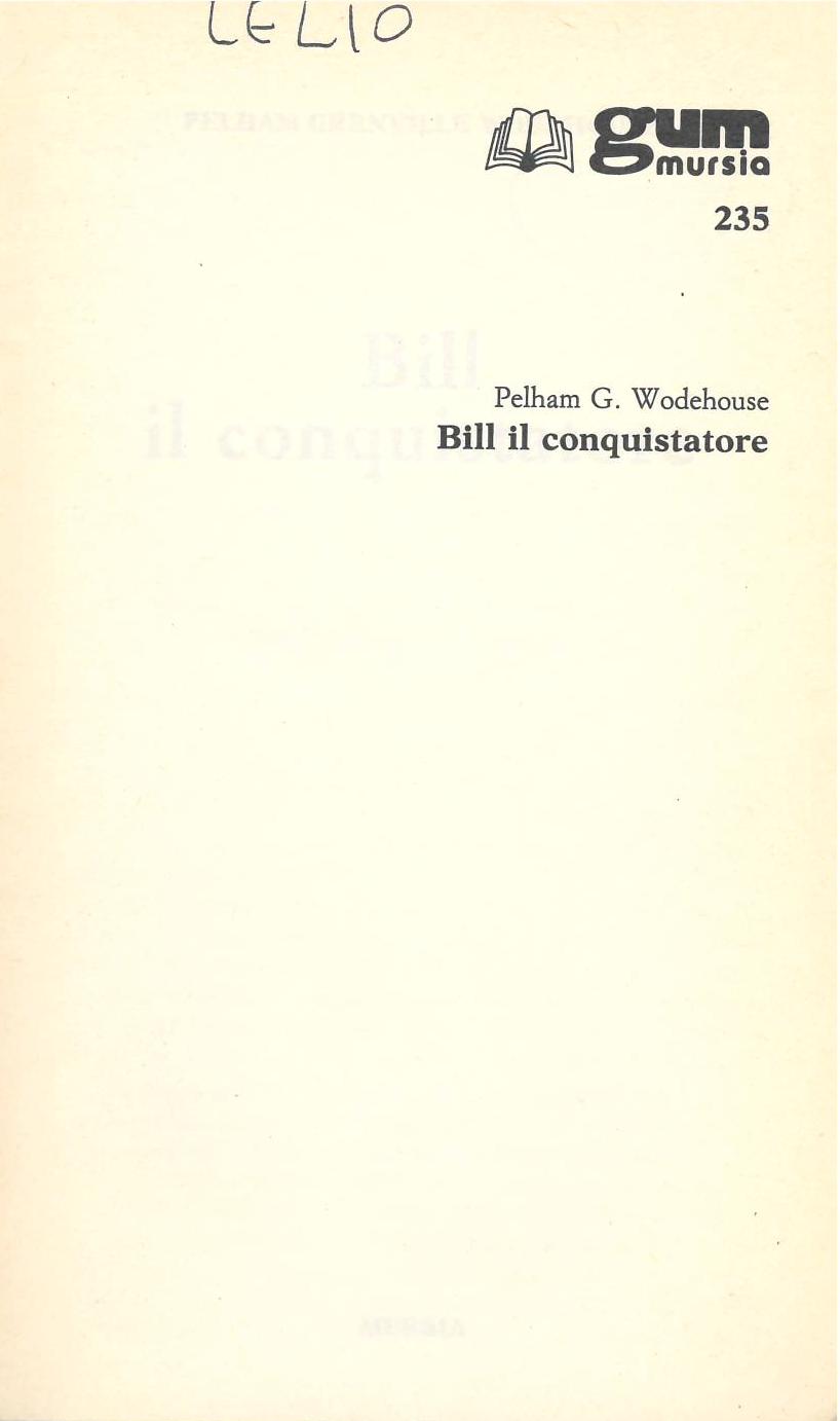 Bill il conquistatore