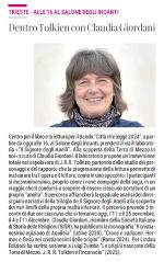 Dentro Tolkien con Claudia Giordani