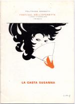 La casta Susanna : operetta in due parti