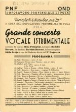 Grande concerto vocale istrumentale : mercoledì 4 dicembre, ore 20.30
