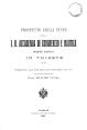 Prospetto degli studi della I. R. Accademia di commercio e nautica, sezione nautica in Trieste : pubblicato alla fine dell'anno scolastico ...