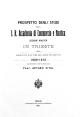 Prospetto degli studi della I. R. Accademia di commercio e nautica, sezione nautica in Trieste : pubblicato alla fine dell'anno scolastico ...