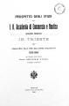 Prospetto degli studi della I. R. Accademia di commercio e nautica, sezione nautica in Trieste : pubblicato alla fine dell'anno scolastico ...
