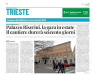 Palazzo Biserini, la gara in estate : il cantiere durer&agrave; seicento giorni
