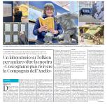 Un laboratorio su Tolkien per andare oltre la mostra : "Cos&igrave; ognuno pu&ograve; rivivere la Compagnia dell'Anello"